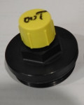 AD-FIL-REPLACEMENT OUTLET CAP FOR ALKYDIGGER BLACK 2" DIA  FUEL FILTERS